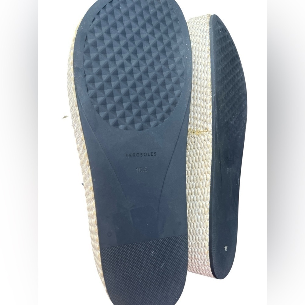 Aerosoles Women's Darcy Wedge Sandal Black Sz 10.5 - Picture 7 of 7